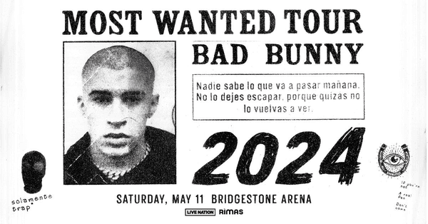 BAD BUNNY: Most Wanted Tour 2024
