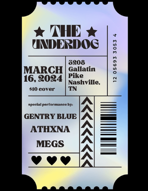 MEGS // Athxna // Gentry Blue