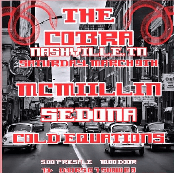 McMillin // Sedona // Cold Equations