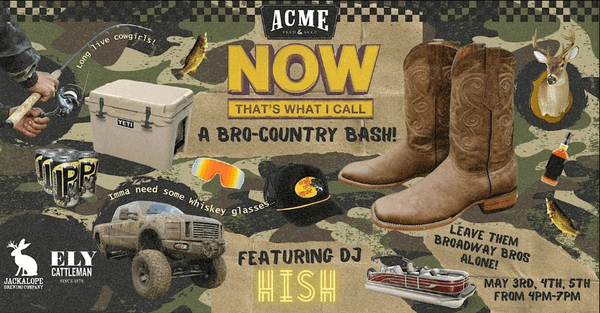 Now That's What I Call A Bro Bash!
