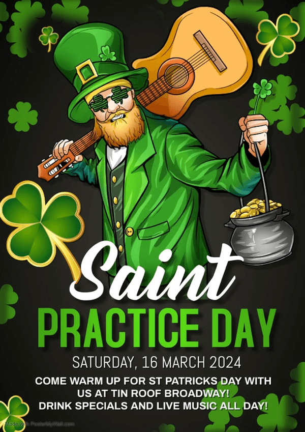 ST. PRACTICE DAY!
