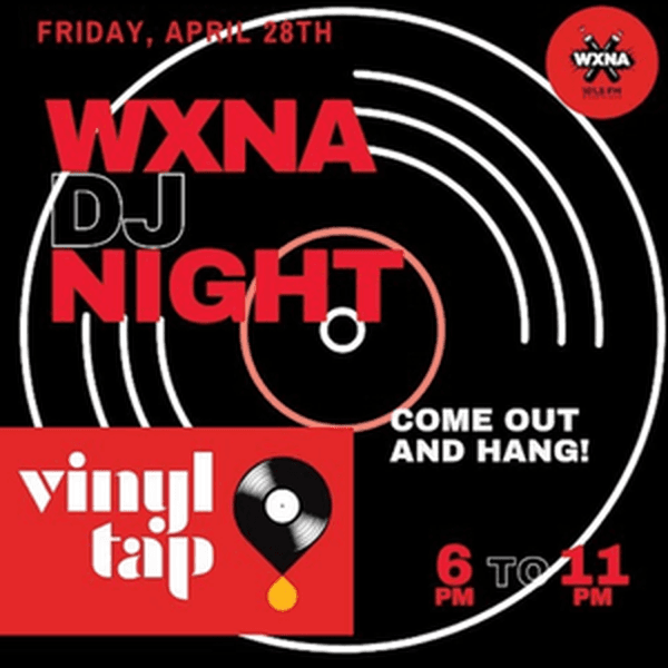 WXNA DJs @ Vinyl Tap