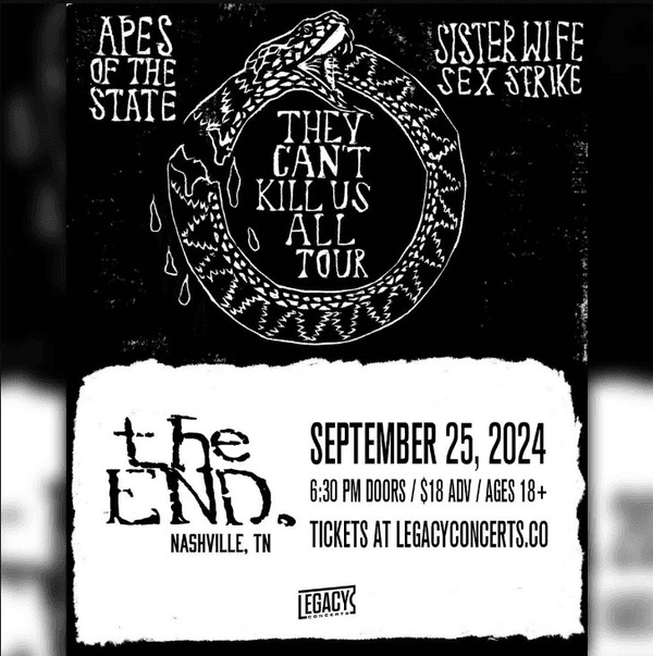 APES OF THE STATE AT THE END