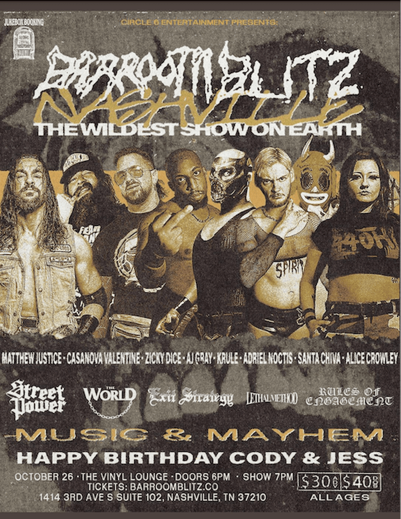 Barroom Blitz: Music and Mayhem