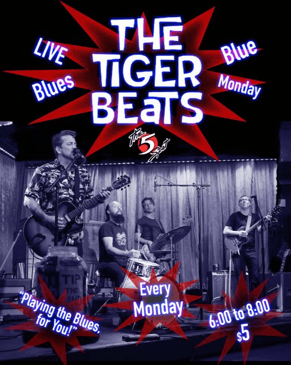 Blue Monday with The Tiger Beats