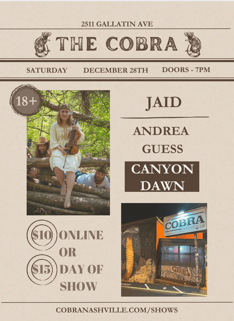 Canyon Dawn // Andrea Guess // JAID