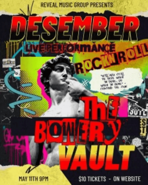 Desember @ The Bowery Vault