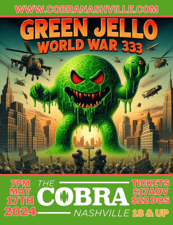 Green Jelly // Thinky Flesh // Seen Loc