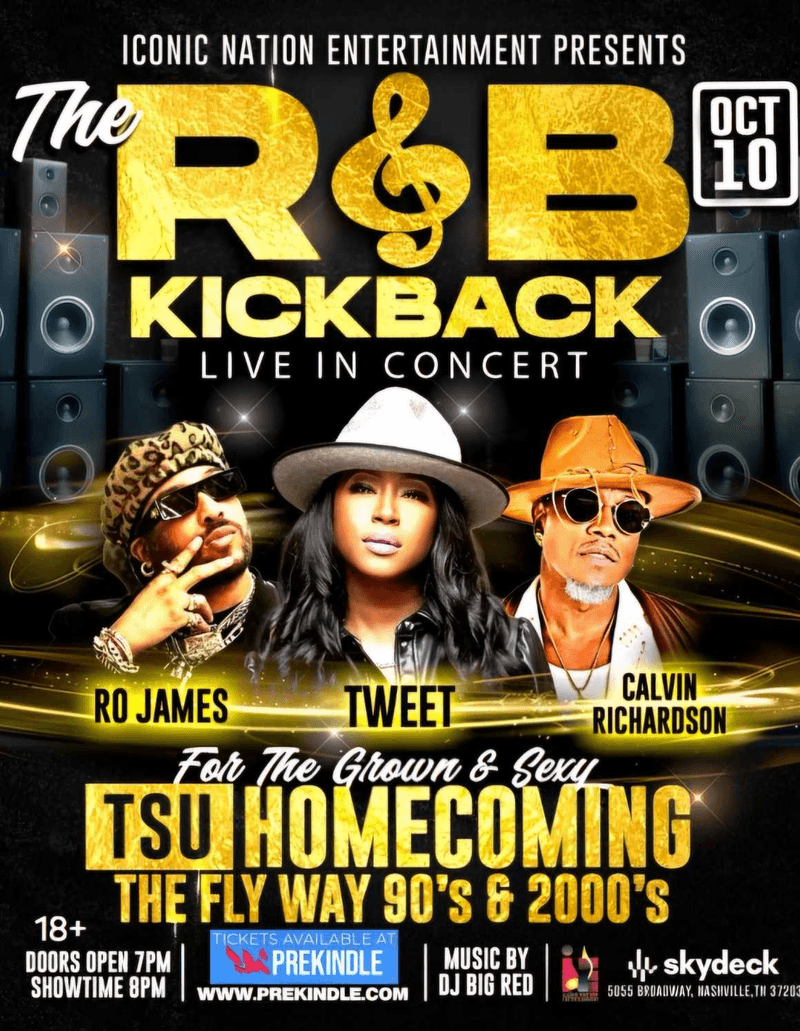 Iconic Nation Presents: R&B Kickback