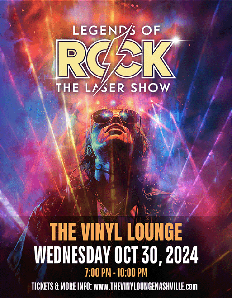 LEGENDS OF ROCK, THE LASER SHOW