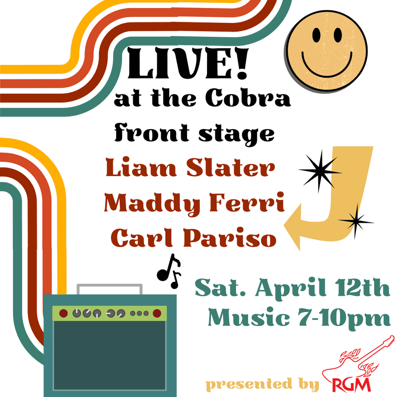 Liam Slater // Maddy Ferri // Carl Pariso