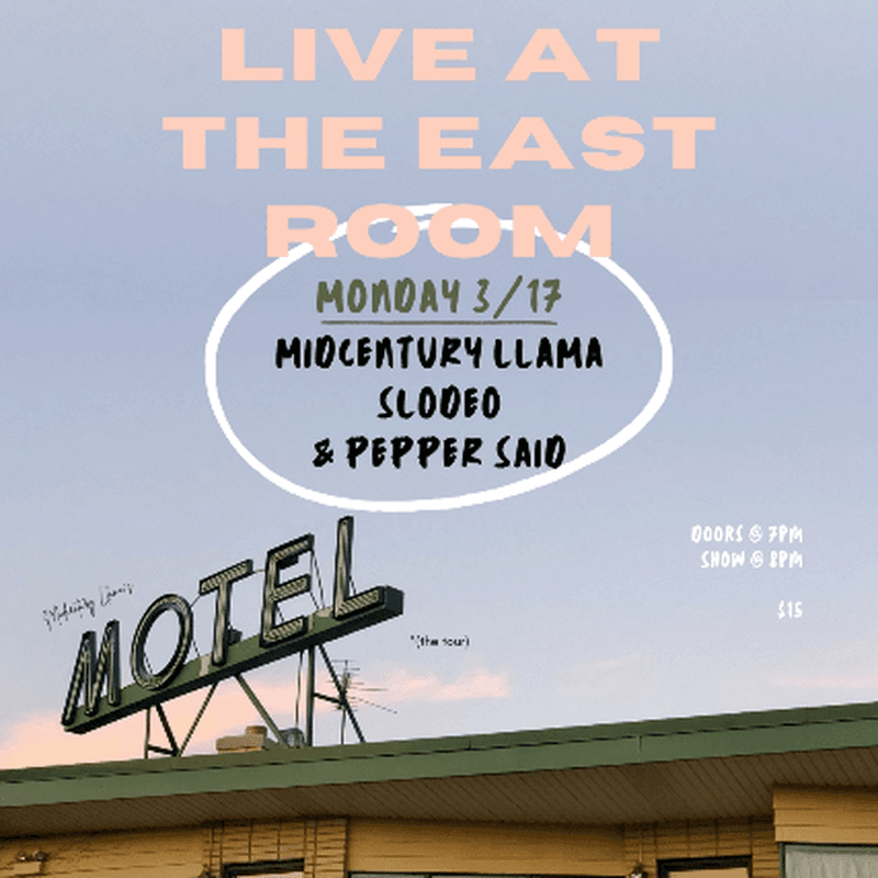 Midcentury Llama // Slodeo // Pepper Said