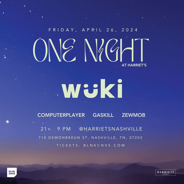 One Night At Harriet's: WUKI