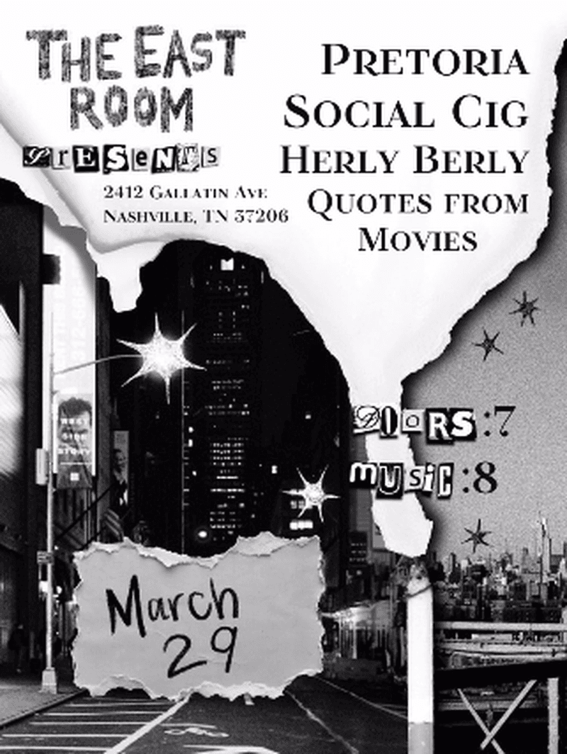 Pretoria // Social Cig // Herly Berly // QFM
