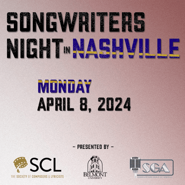 SCL SongArts: Songwriters Night in Nashville