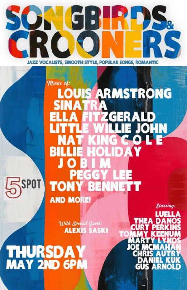 Songbirds and Crooners