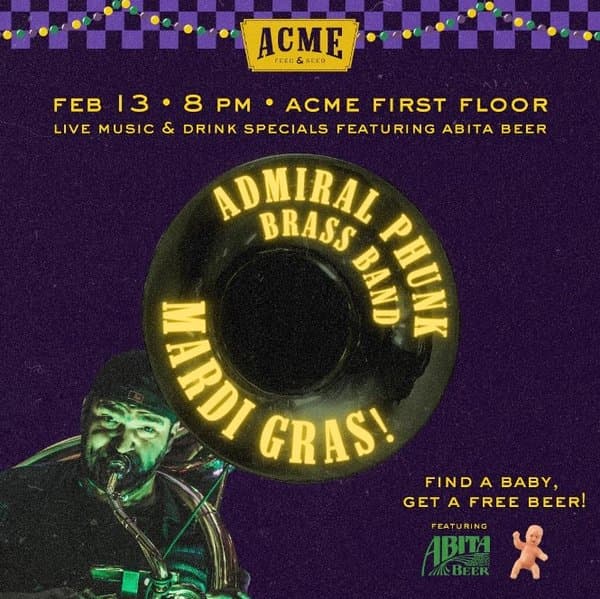 Admiral Phunk Brass Band MArdi Gras!