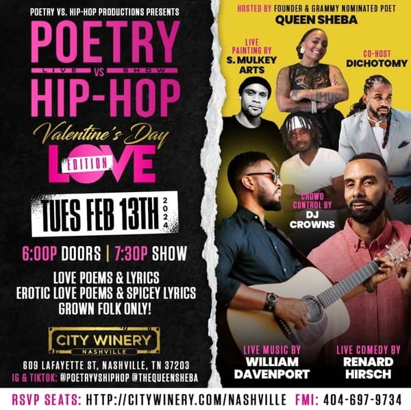 Poetry vs Hip Hop: Valentine's Day Love Edition