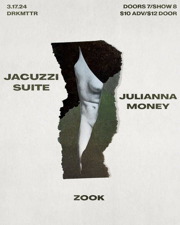 Jacuzzi Suite, Julianna Money, and Zook