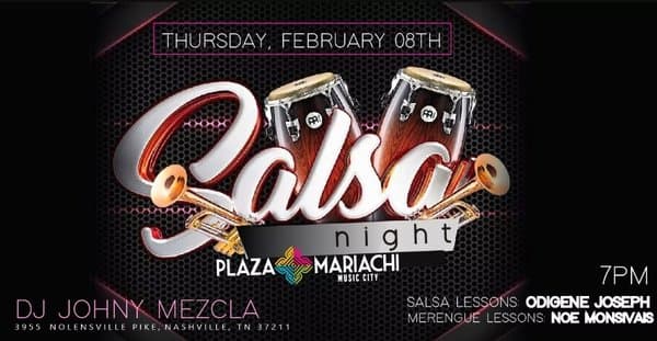 Salsa Night with DJ Johnny Mezcla!