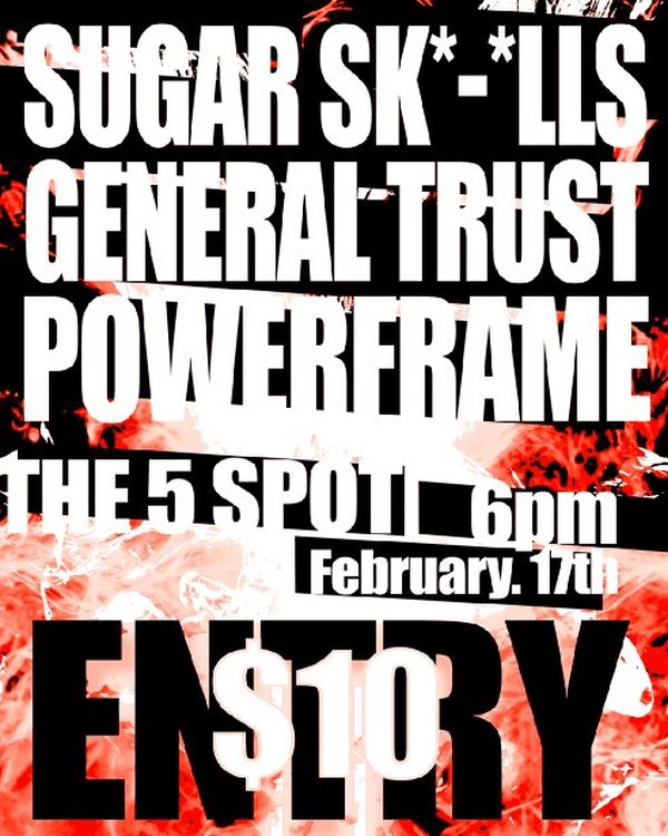 Sugar Skulls, Power Frame, General Trust