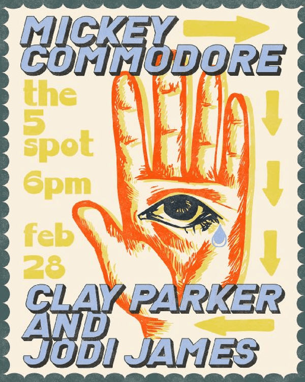 MICKEY COMMODORE, CLAY PARKER AND JODI JAMES