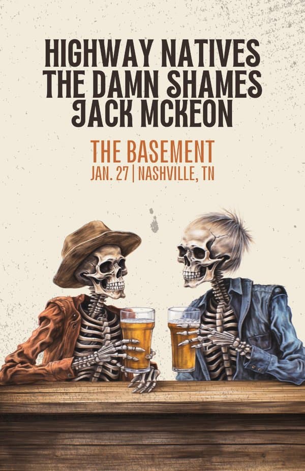Highway Natives w/ The Damn Shames & Jack McKeon