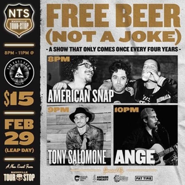 FREE BEER (Not a Joke)