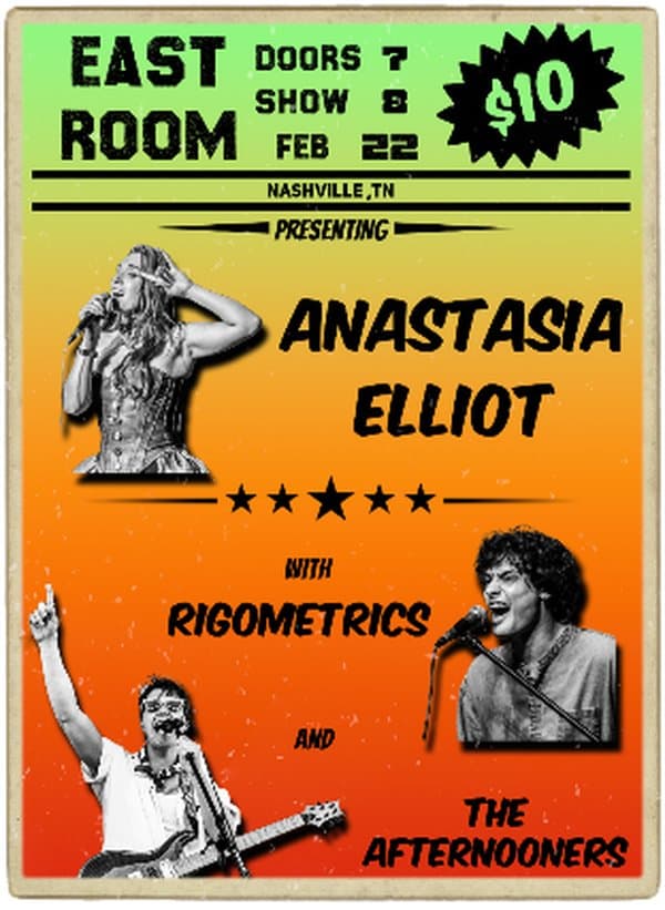 Anastasia Elliot / Rigometrics / The Afternooners