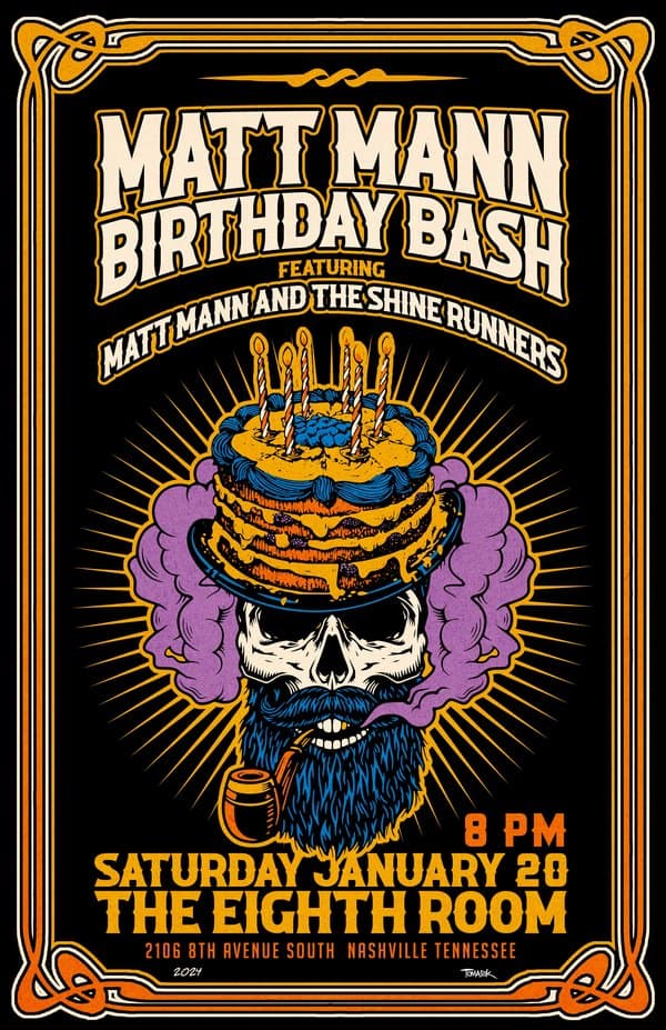 Matt Mann Birthday Bash featuring Matt Mann and The Shine Runners