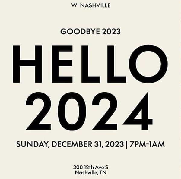 New Year's Eve at W Nashville