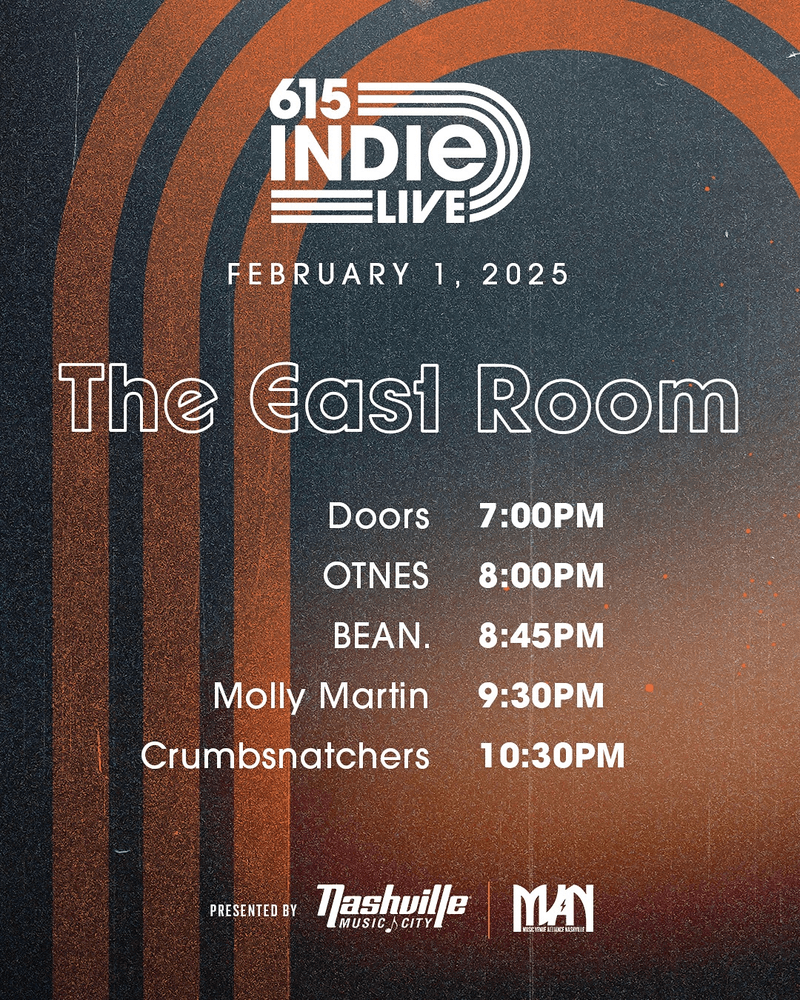 615 INDIE LIVE @ The East Room
