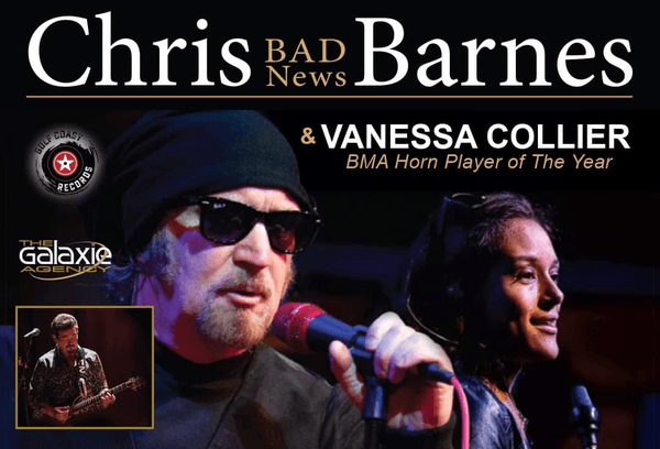 Chris BadNews Barnes & Vanessa Collier with Special Guest Mike Zito