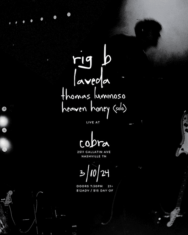 Laveda | Rig B | Thomas Luminoso | Heaven Honey
