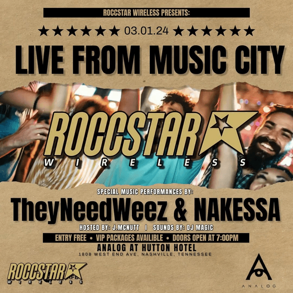 Roccstar Wireless Presents: Live From Music City