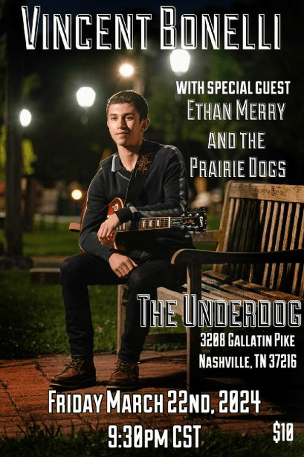 Vincent Bonelli // Ethan Merry // The Prairie Dogs
