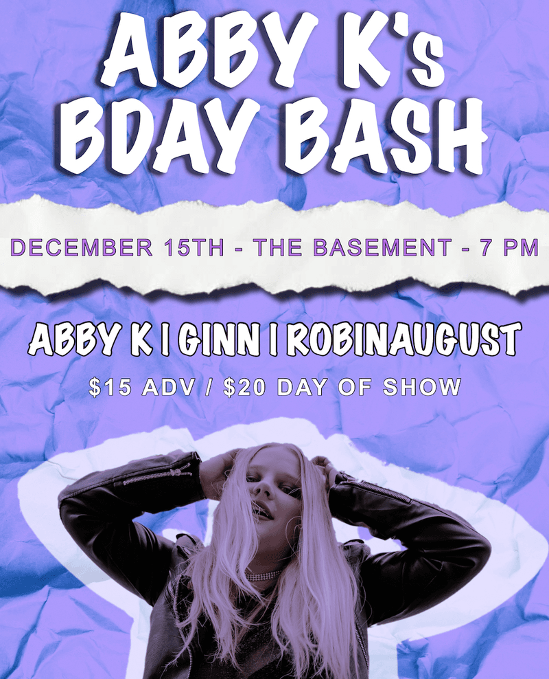 Abby K's Birthday Bash! ft. Ginn // Robin August