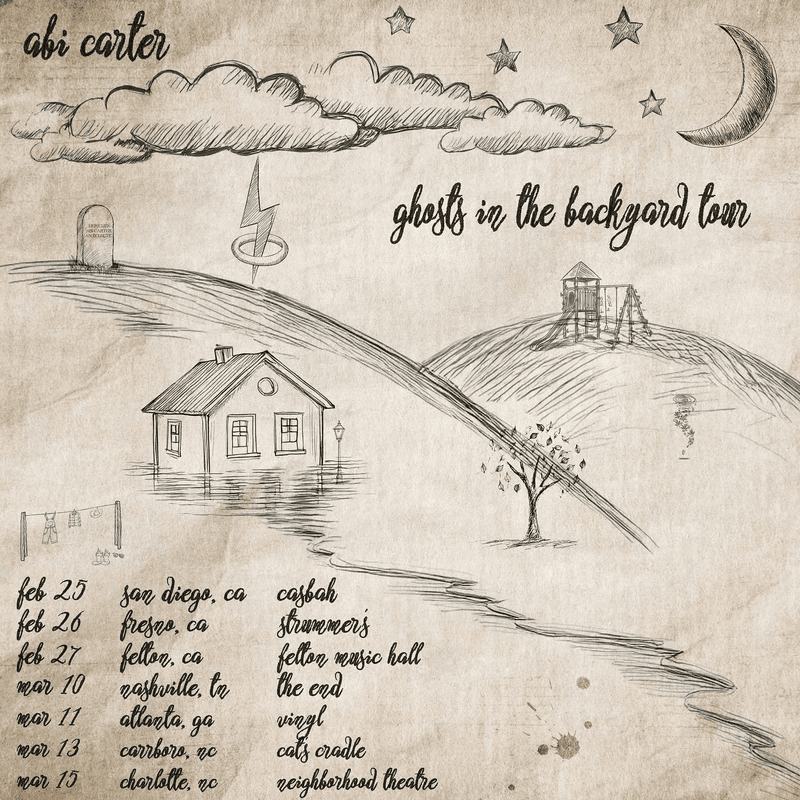 Abi Carter // Laur Elle - Ghosts in the Backyard Tour