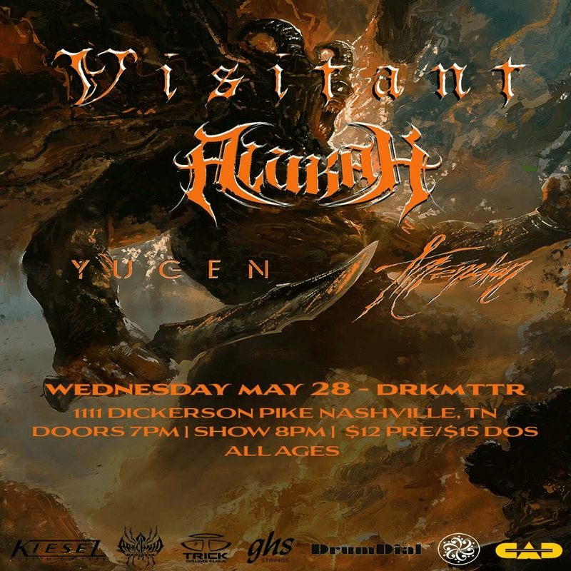 Alukah // Visitant // Threnodian // Yugen