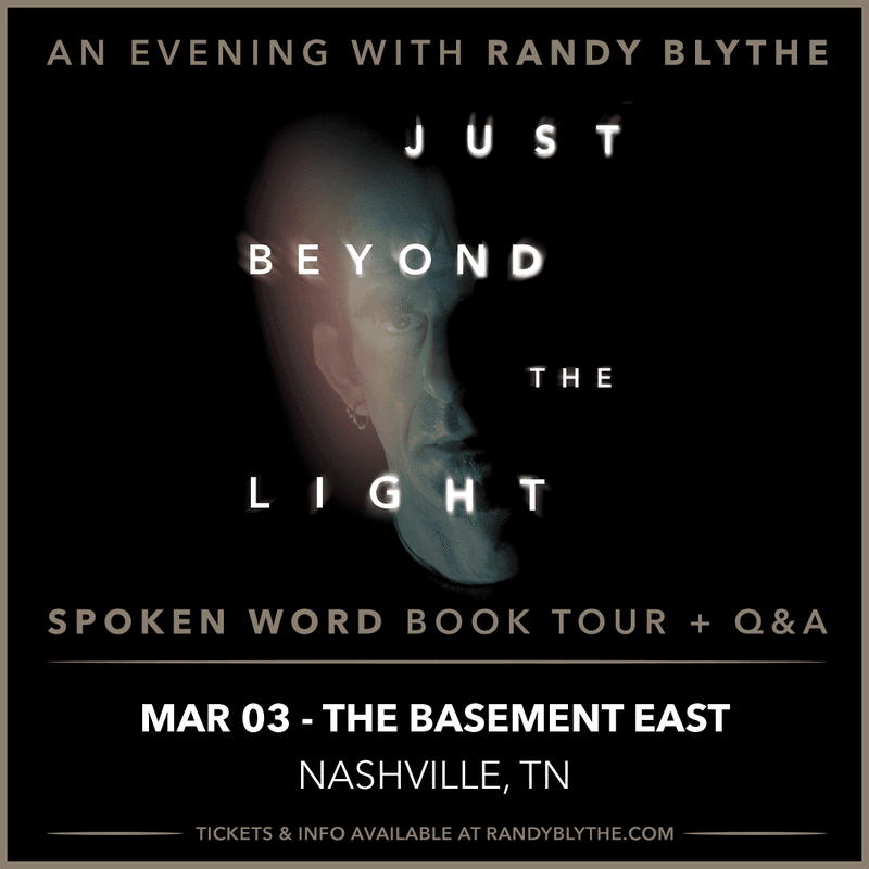 An Evening with Randy Blythe: Just Beyond The Light Spoken Word Book Tour + Q&A