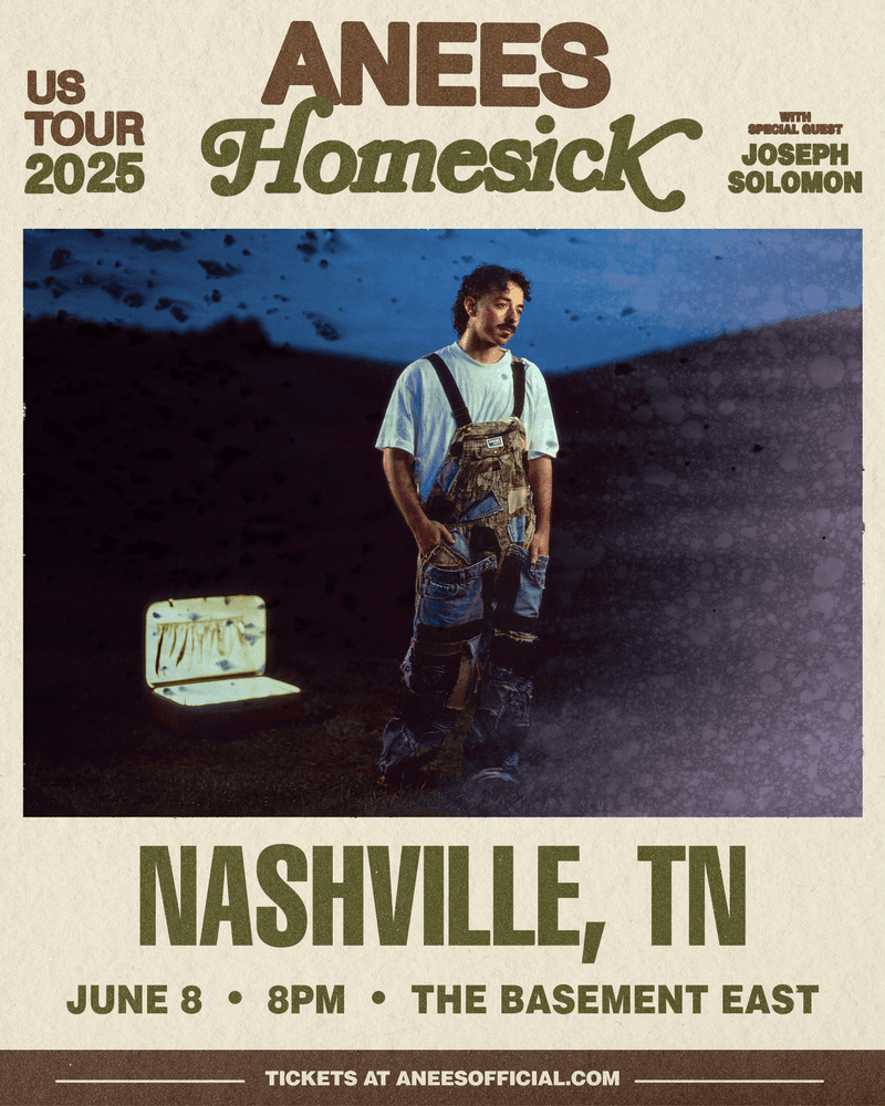 anees // Joseph Solomo – Homesick Tour 2025