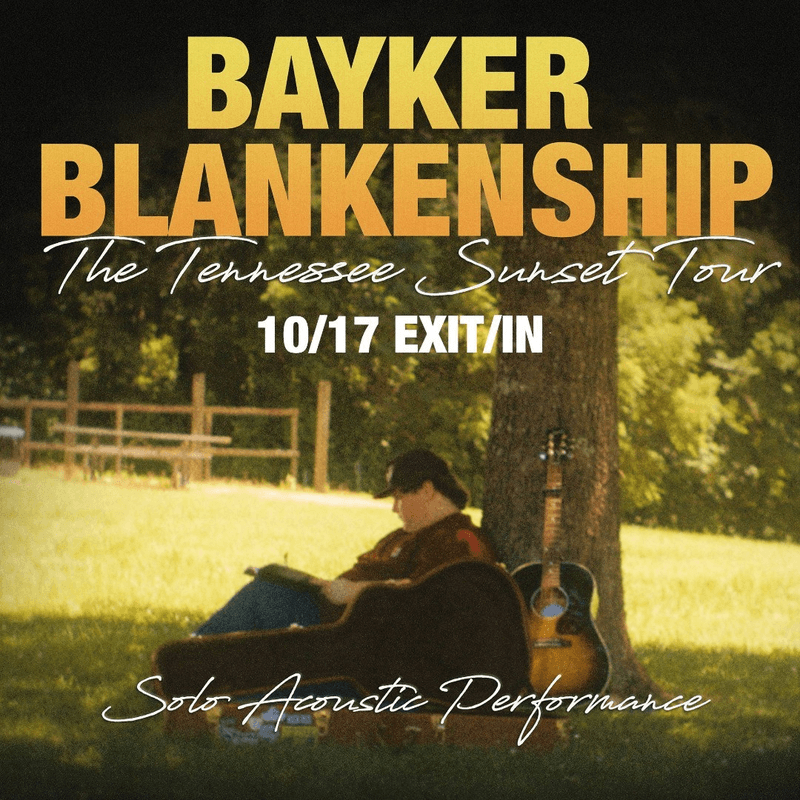 Bayker Blankenship - Solo Acoustic Performance w/ Tyler Nance
