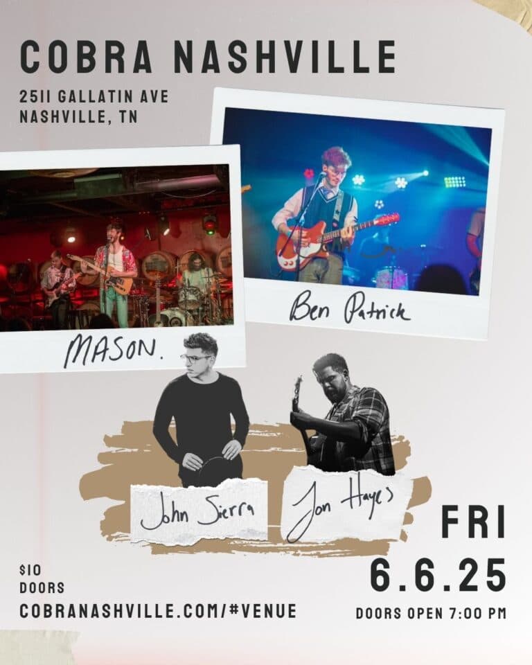 Ben Patrick // MASON. // John Sierra // Jon Hayes