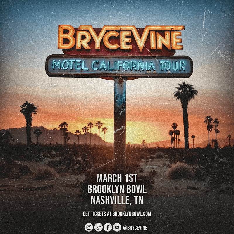 Bryce Vine: Motel California Tour