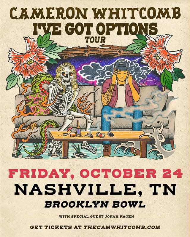 Cameron Whitcomb // Jonah Kagen - I've Got Options Tour