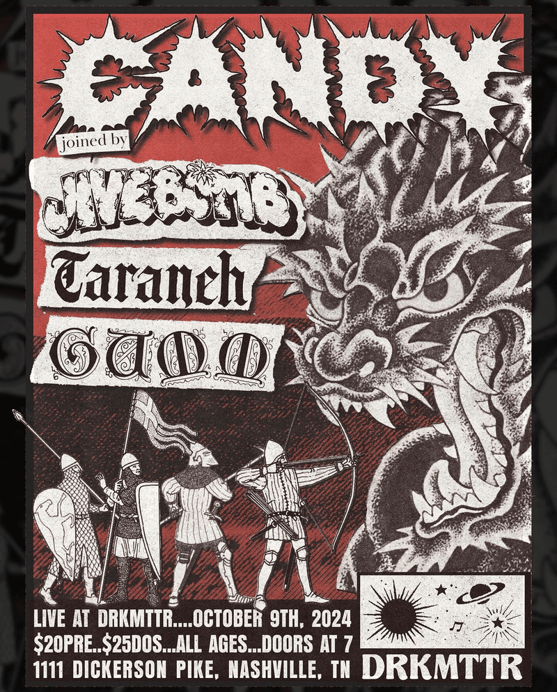 Candy // Jive Bomb // Taraneh // Gumm