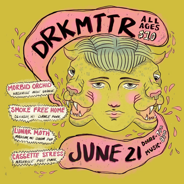 Cassette Stress // Lunar Moth // Smoke Free Home // Morbid Orchid