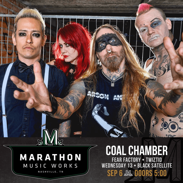 COAL CHAMBER // Fear Factory // Twiztid // Wednesday 13 // Black Satellite