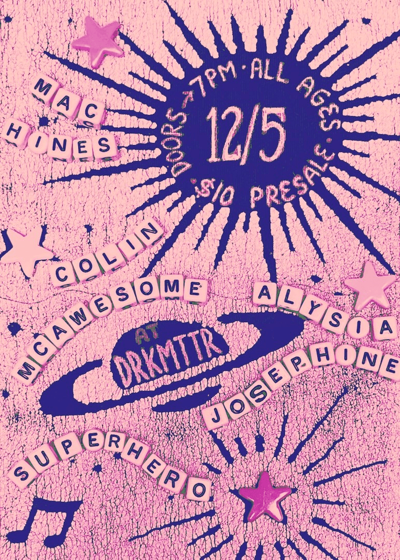 Colin McAwesome // Superhero // Alysia Josephine // Mac Hines