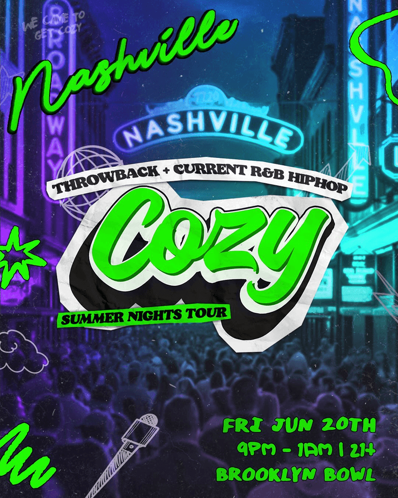 Cozy Worldwide: Throwback and Current R&B / Hip Hop Party